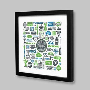 Tennis Talk print